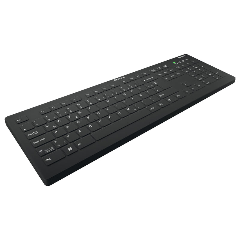 Contour Wireless Tastatur – Medizinisch, Deutsches Layout