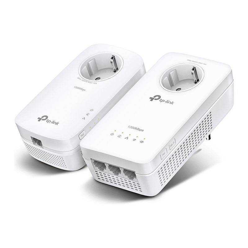 TP-Link Powerline Kit – Internet über Stromnetz, 1,3 Gbps Geschwindigkeit