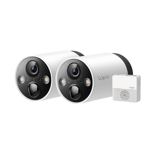 TP-LINK Sicherheitskamera-Set – Kabellos, Tag&Nacht-Funktion