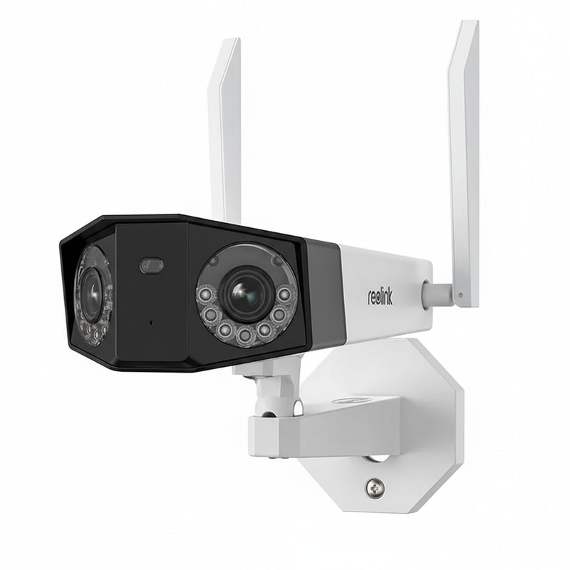 REOLINK Duo WiFi-Outdoor-Kamera – Dual-Objektiv, 4K-Auflösung