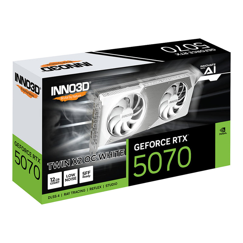 INNO3D Grafikkarte – RTX 5070, 12 GB für flüssige Grafiken