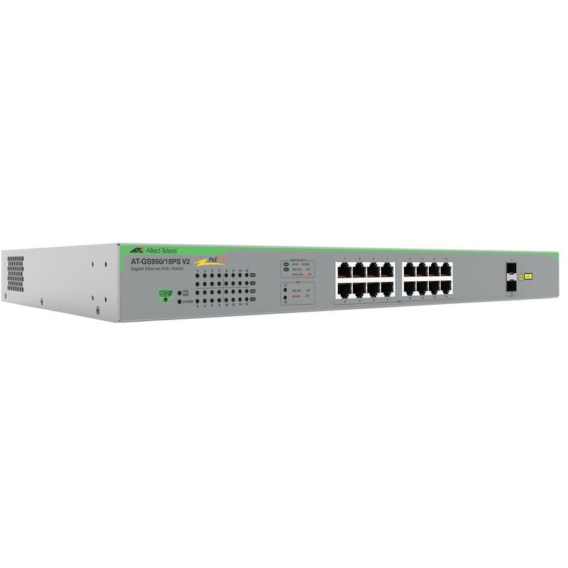 Allied Telesis Gigabit Switch – 16 Ports, PoE+ Unterstützung