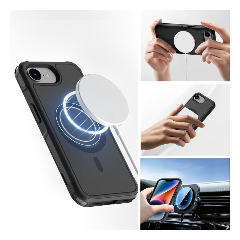 4SMARTS Defend Case – Schutzhülle für iPhone 16e, MagSafe-kompatibel