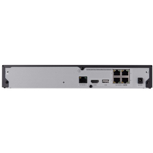 Hanwha Wisenet NVR – 4 Kameras, 4K-Auflösung