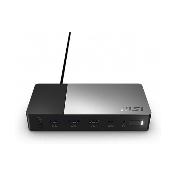 MSI USB-C Dockingstation – Für 3 Monitore, 100 W Stromversorgung