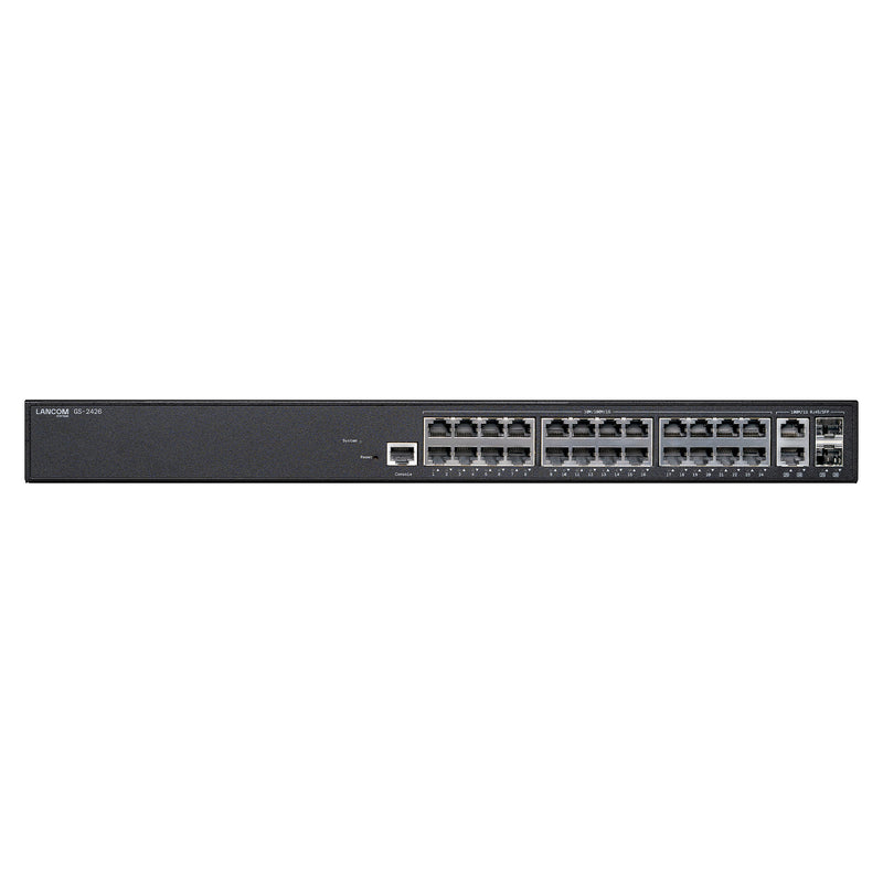 Lancom Netzwerk-Switch – 26 Anschlüsse, Gigabit-Geschwindigkeit
