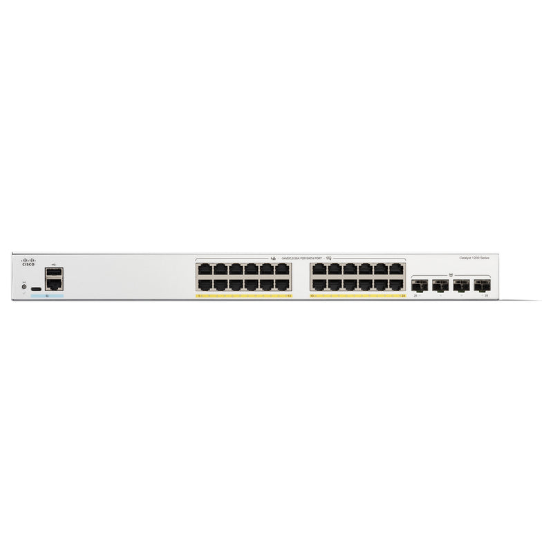 Cisco Netzwerk-Switch – 24 Ports, PoE für kleine Unternehmen
