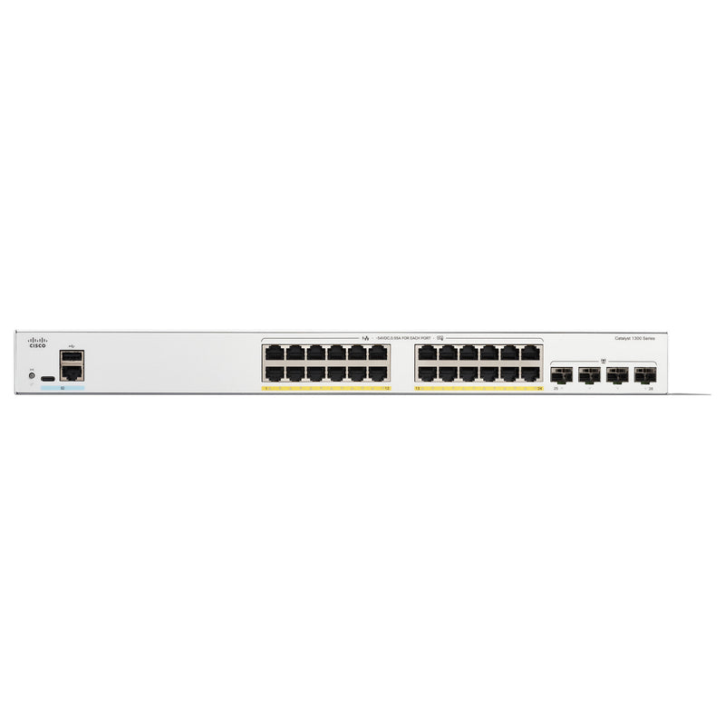 Cisco Netzwerk-Switch – 24 Anschlüsse, Gigabit Ethernet