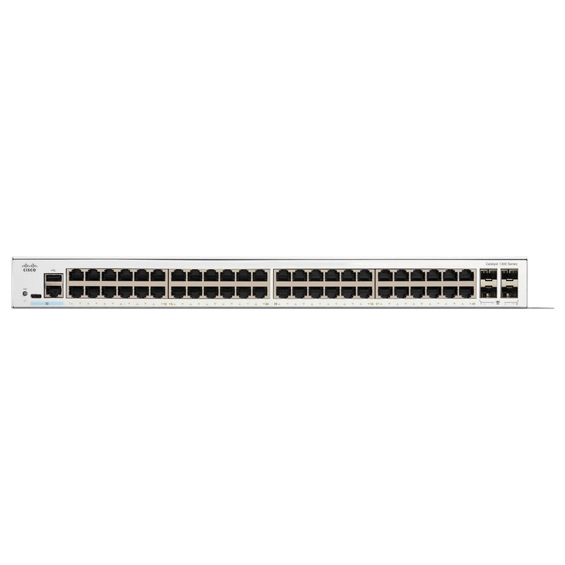 Cisco Netzwerk-Switch – 48 Anschlüsse, 1 Gbps Geschwindigkeit