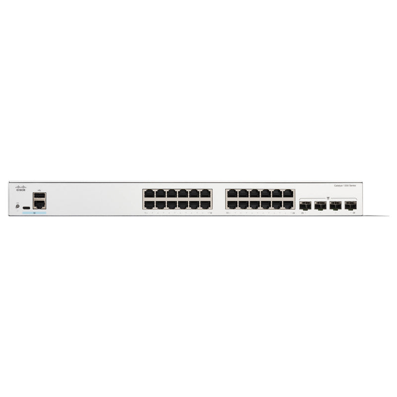 Cisco Netzwerk-Switch – 24 Anschlüsse, Gigabit Ethernet
