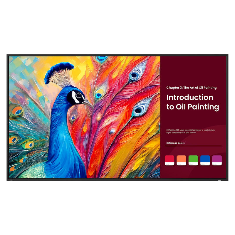BenQ 65" 4K Display – Android, ideal für Bildung & Geschäft