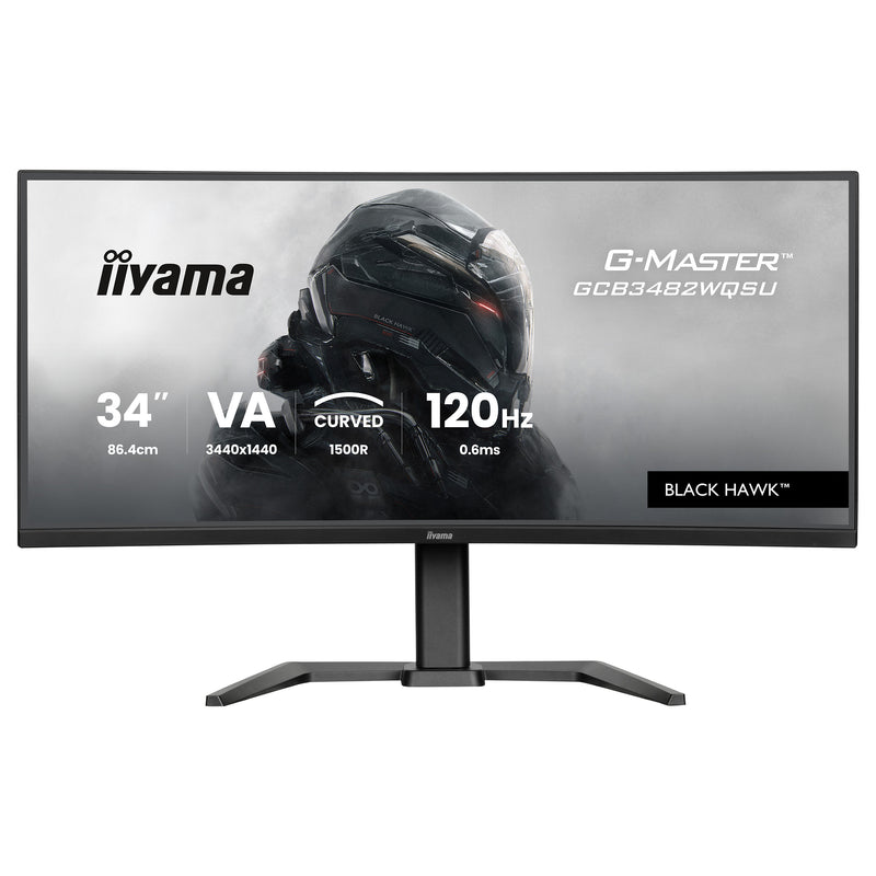 Iiyama 34" Curved Gaming-Monitor – 2K-Auflösung, schnelle Reaktionszeit