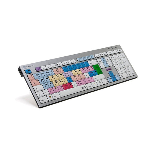 LogicKeyboard Avid Media Composer – Farbige Tasten, USB-Hub