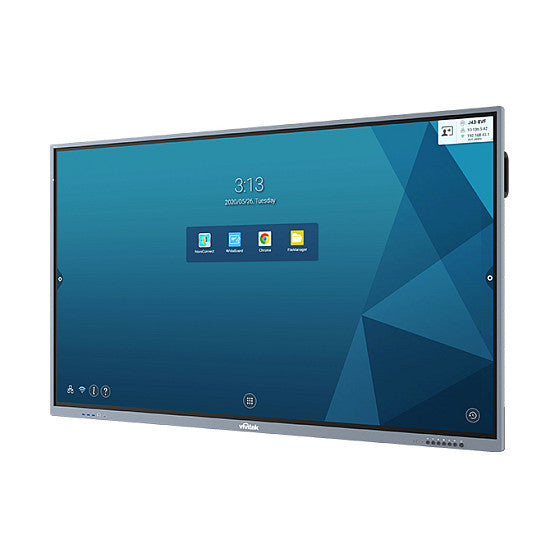 Vivitek 75" NovoTouch Display – Interaktiver Bildschirm für Meetings