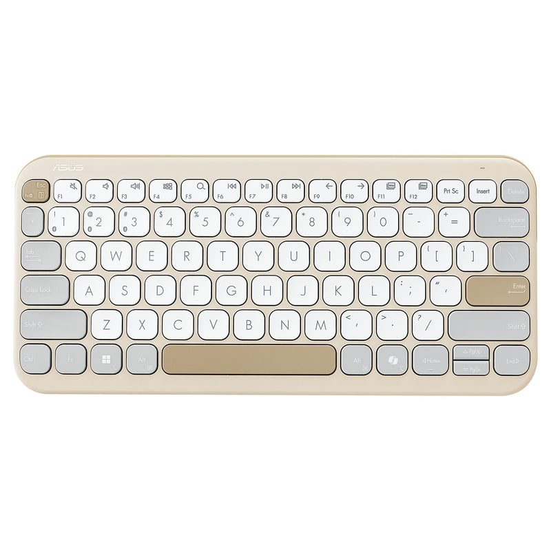 ASUS Marshmallow-Tastatur – Leise Tasten, kabellose Verbindung
