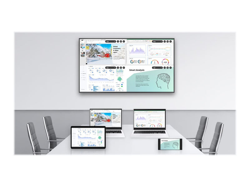 Samsung 43" Smart Display – UHD, Touchscreen für Meetings