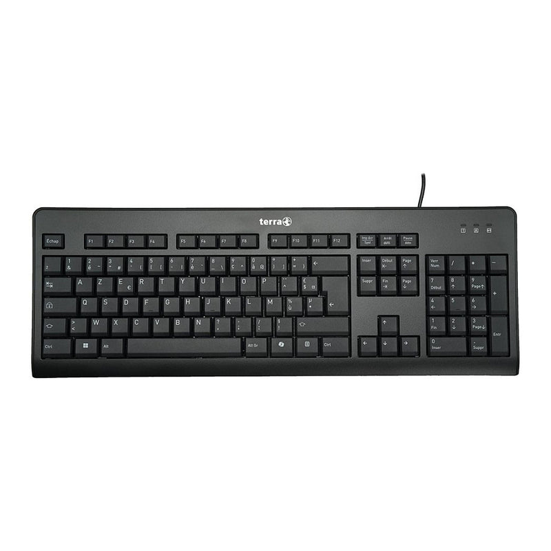 TERRA Kabelgebundene Tastatur – Französisch, USB-Anschluss