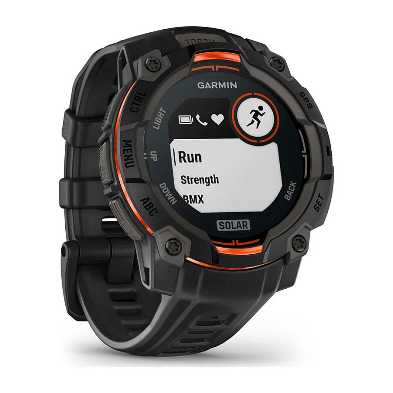 Garmin Instinct 3 Solar Smartwatch – Solarenergie, robustes Design