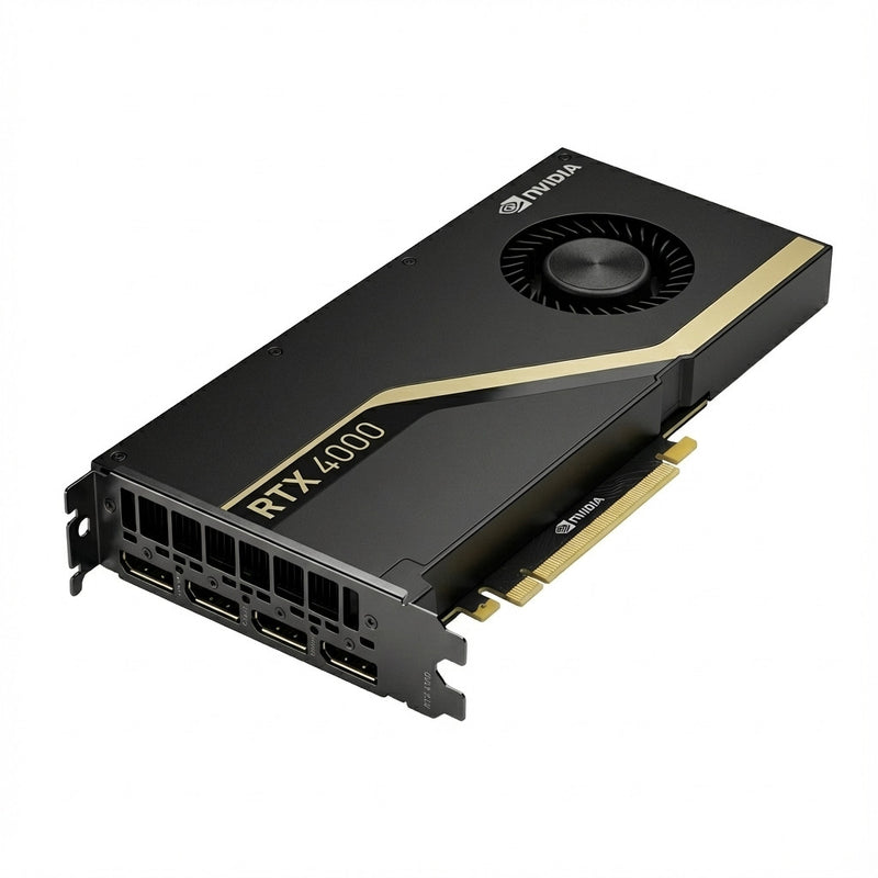 NVIDIA RTX PRO 4000 – Grafikkarte für 4 Bildschirme, 24 GB Speicher