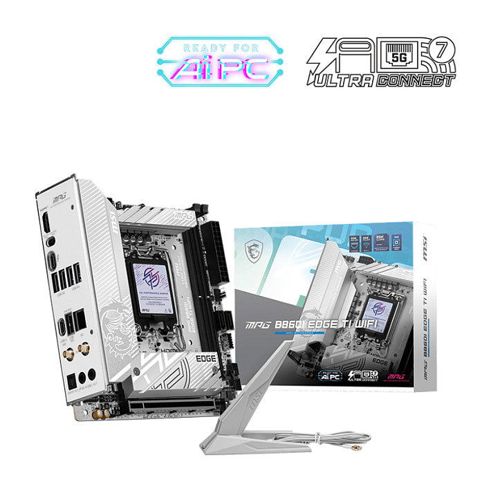 MSI Mini-ITX Motherboard – USB4, Wi-Fi 7
