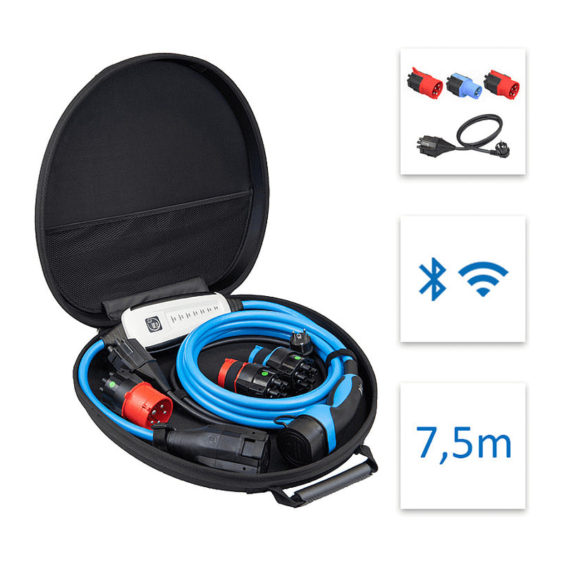 Nrgkick Mobile Wallbox – 22 kW Ladeleistung, 7,5 m Kabel