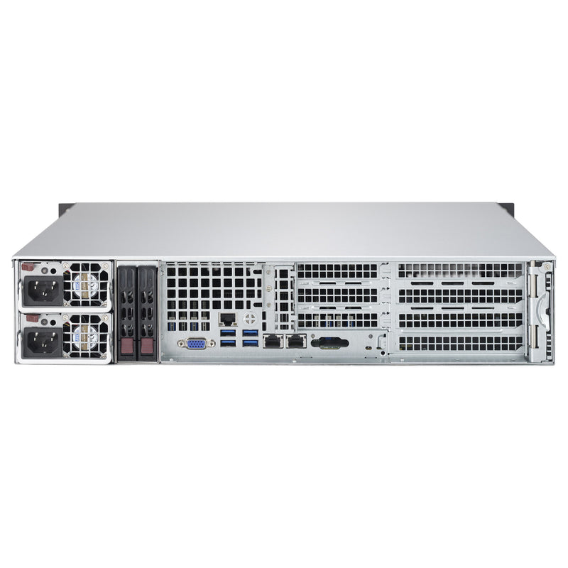 Supermicro Server-Gehäuse 2U – Hot-Swap, 800W Redundanz