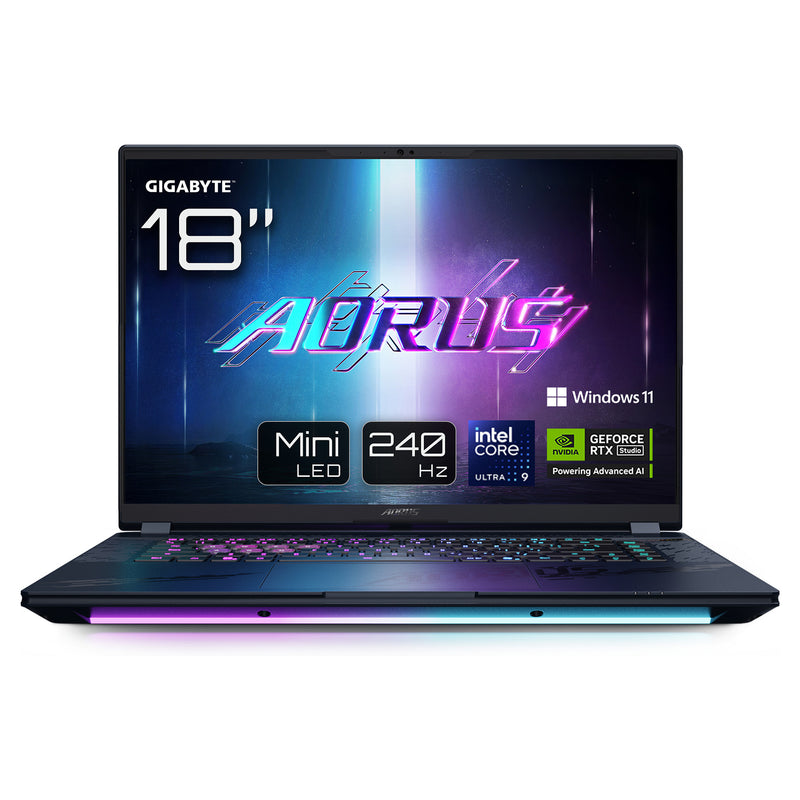 GIGABYTE AORUS Gaming-Laptop – 18" Display, 64 GB RAM
