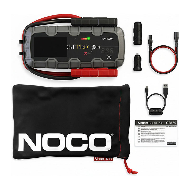 NOCO Starthilfegerät – 12V, 3000A für schnelle Fahrzeugstarts