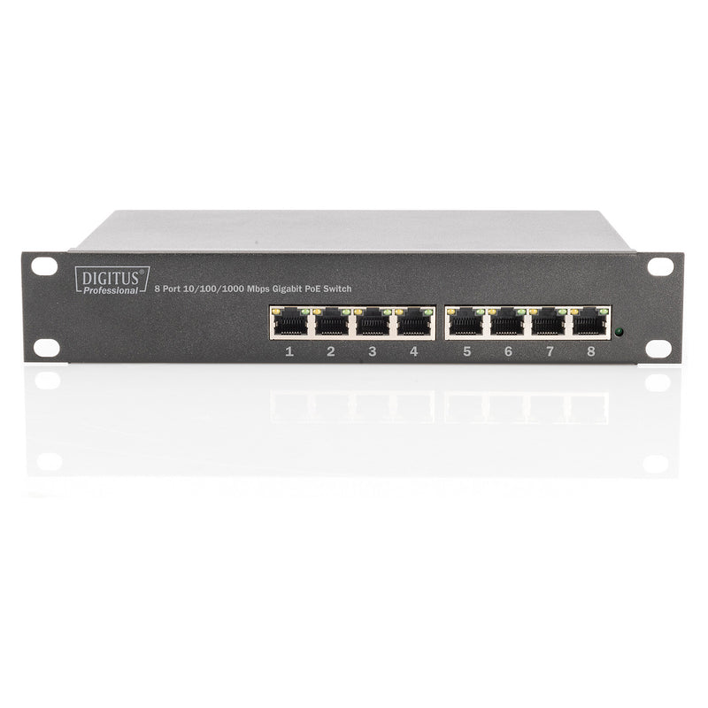 Digitus Gigabit Ethernet PoE Switch – 8 Ports für schnelle Netzwerke