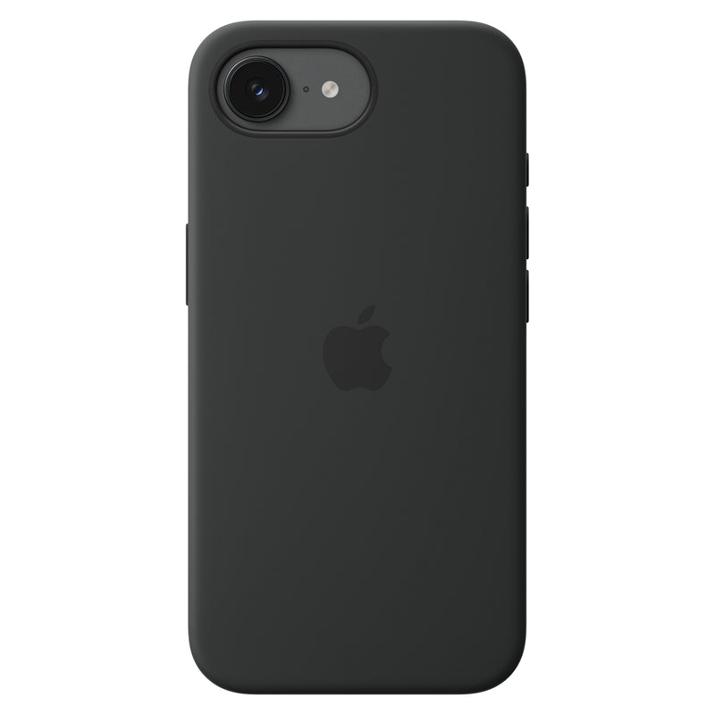 Apple iPhone 17e Silikonhülle – MagSafe-kompatibel, schwarz