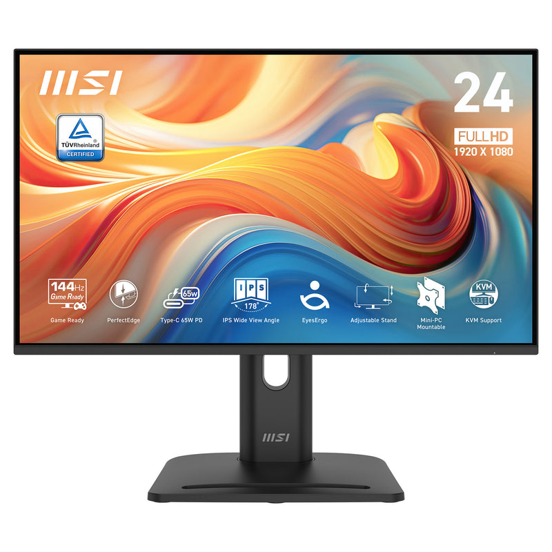 MSI 24" Monitor – Full HD, IPS-Display