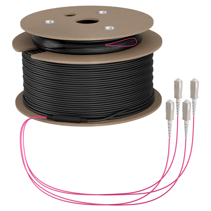 EFB Elektronik Glasfaser-Trunkkabel – 170 m, sicher und halogenfrei