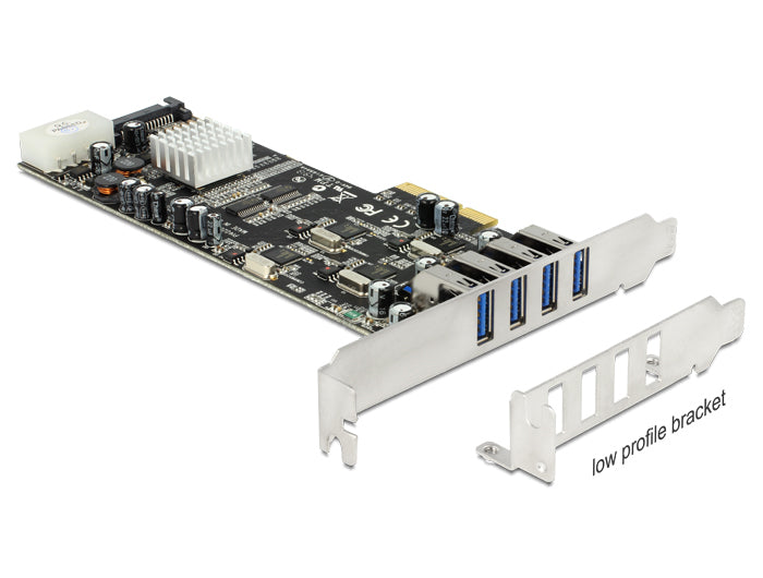 Delock PCIe USB 3.0 Karte – 4 schnelle Anschlüsse für Ihren PC