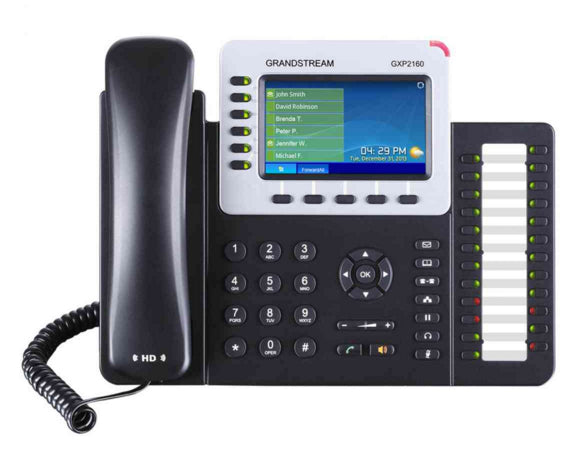 Grandstream SIP-Telefon – HD Audio, Bluetooth-fähig
