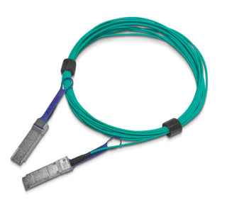 Nvidia 5m Glasfaser-Netzwerkkabel – 100 Gbps, QSFP-Anschlüsse