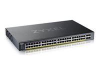 Zyxel 52-Port Switch – Smart Managed, PoE+ für große Netzwerke