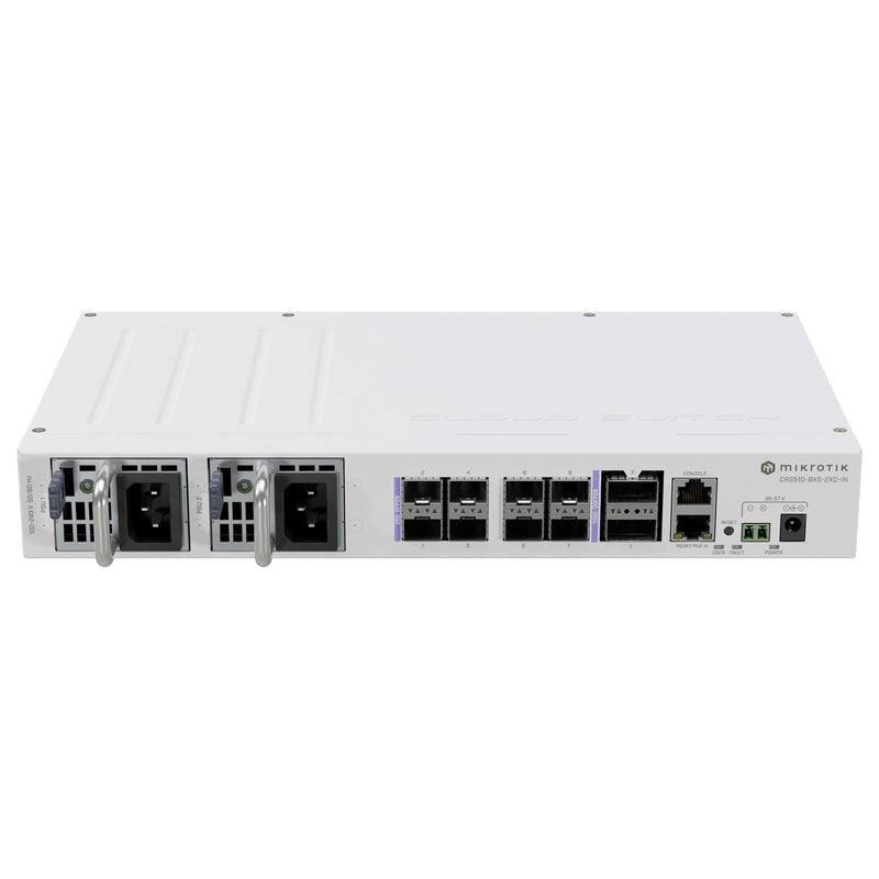 MikroTik Netzwerk-Switch – 8x 25G, 2x 100G für schnelle Verbindungen