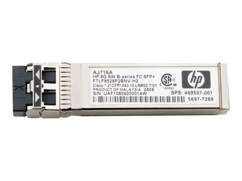 HP Enterprise SFP+ Transceiver – 8.5 Gbps, Fibre Channel