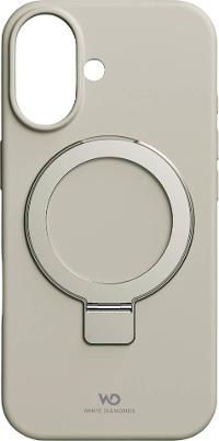 WHITE DIAMONDS iPhone 17 Hülle – MagSafe-kompatibel, Sandfarbe