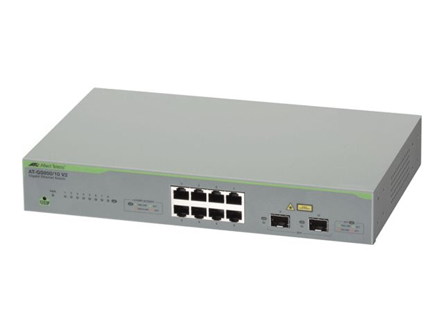 Allied Telesis Gigabit Switch – 8 Anschlüsse, einfache Verwaltung