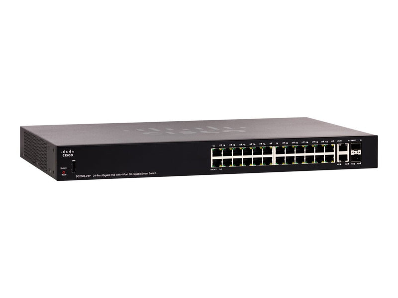 Cisco Netzwerkswitch – 24 Gigabit-Ports mit Stromversorgung