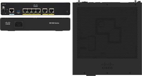 Cisco Router – 2 schnelle WAN- und 4 LAN-Anschlüsse