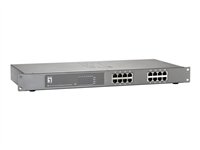 LevelOne 16-Port Switch – PoE für einfache Netzwerkverbindungen