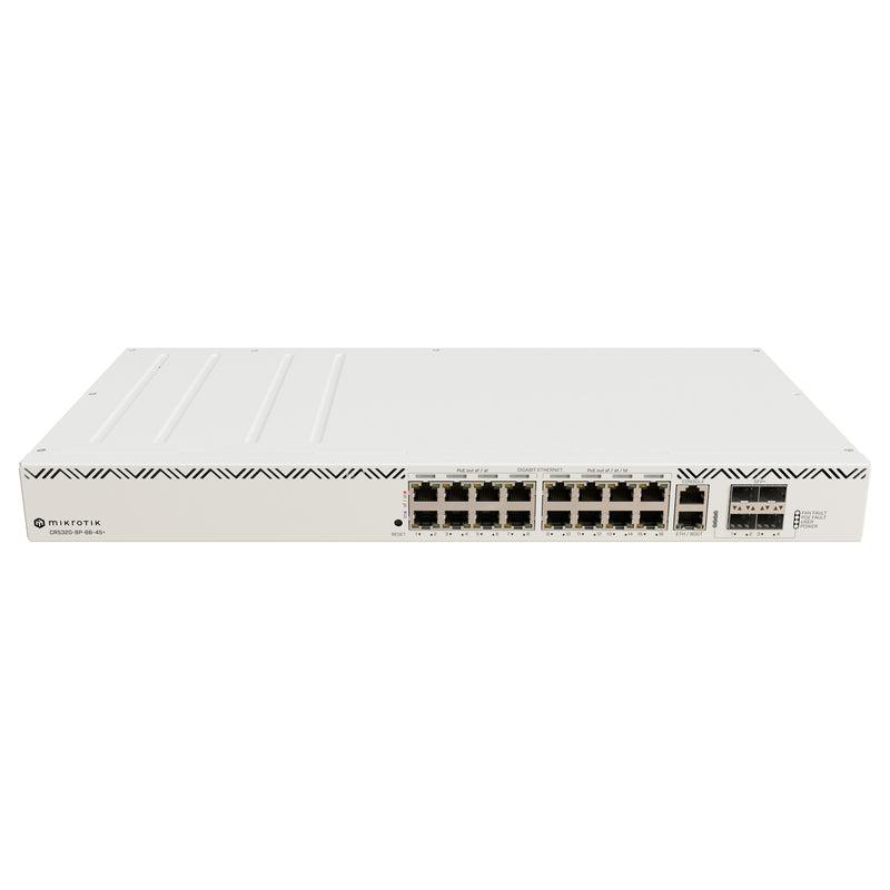 MikroTik Netzwerk-Switch – 17 Ports, Power over Ethernet