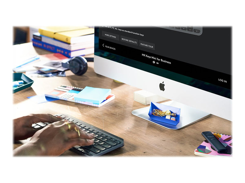 Logitech MX Keys Mini – Kabellose, hinterleuchtete Tastatur