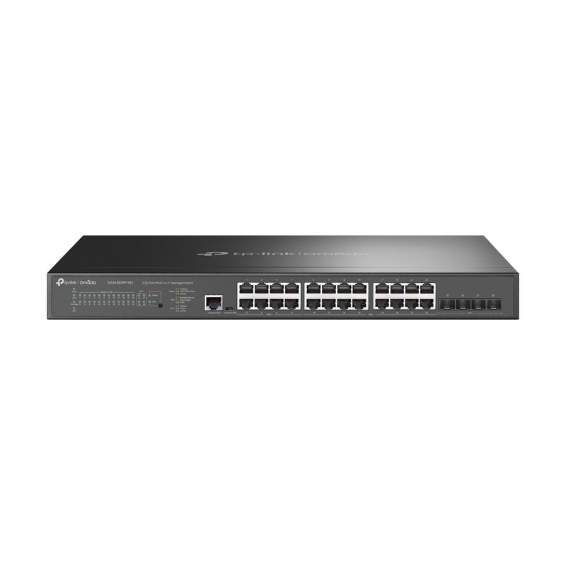 TP-Link 24-Port Managed Switch – 2.5G Ethernet, 16 PoE+ Ports