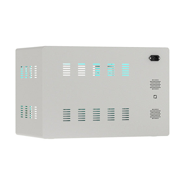 Alcasa Ladewagen – USB-C für 10 Geräte, kompakt und grau