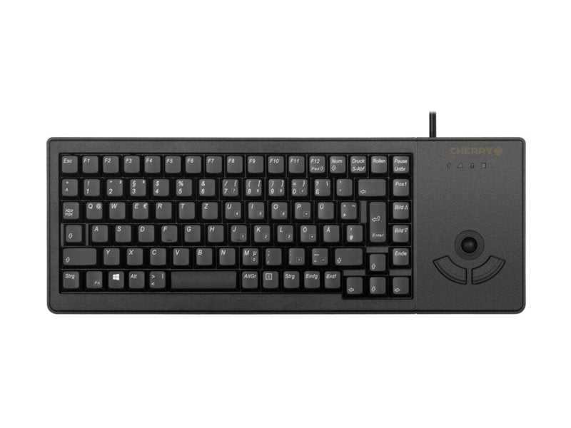 Cherry USB-Tastatur mit Trackball – kompakt und vielseitig