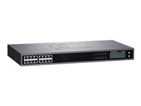 Grandstream VoIP-Gateway – 16 Anschlüsse, Status-LCD