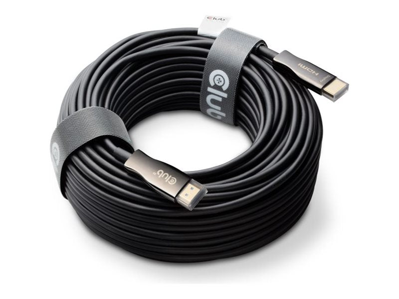 Club3D HDMI-Kabel 100m – 8K & 4K Unterstützung, Glasfaser